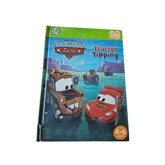 Lot of 2 Children's books Disney Cars and Cars Tractor Tipping - Picture 4 of 6